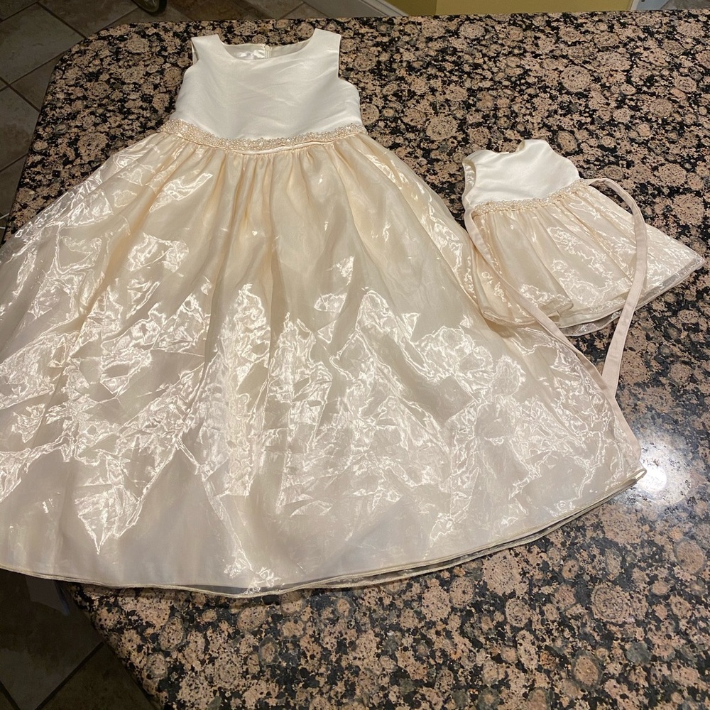 Cinderella Matching girl/doll formal dress